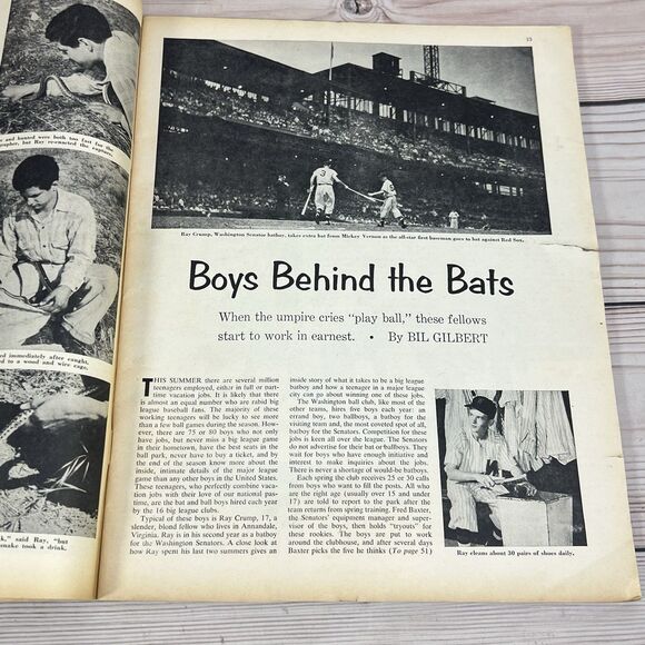 Vintage BOYS LIFE Magazine June 1954 Boy Scouts Advertisement Hard Luck Stallion - Picture 14 of 16